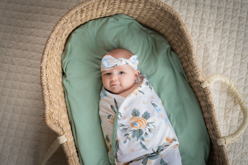 Hadley Newborn Swaddle Blanket Set
