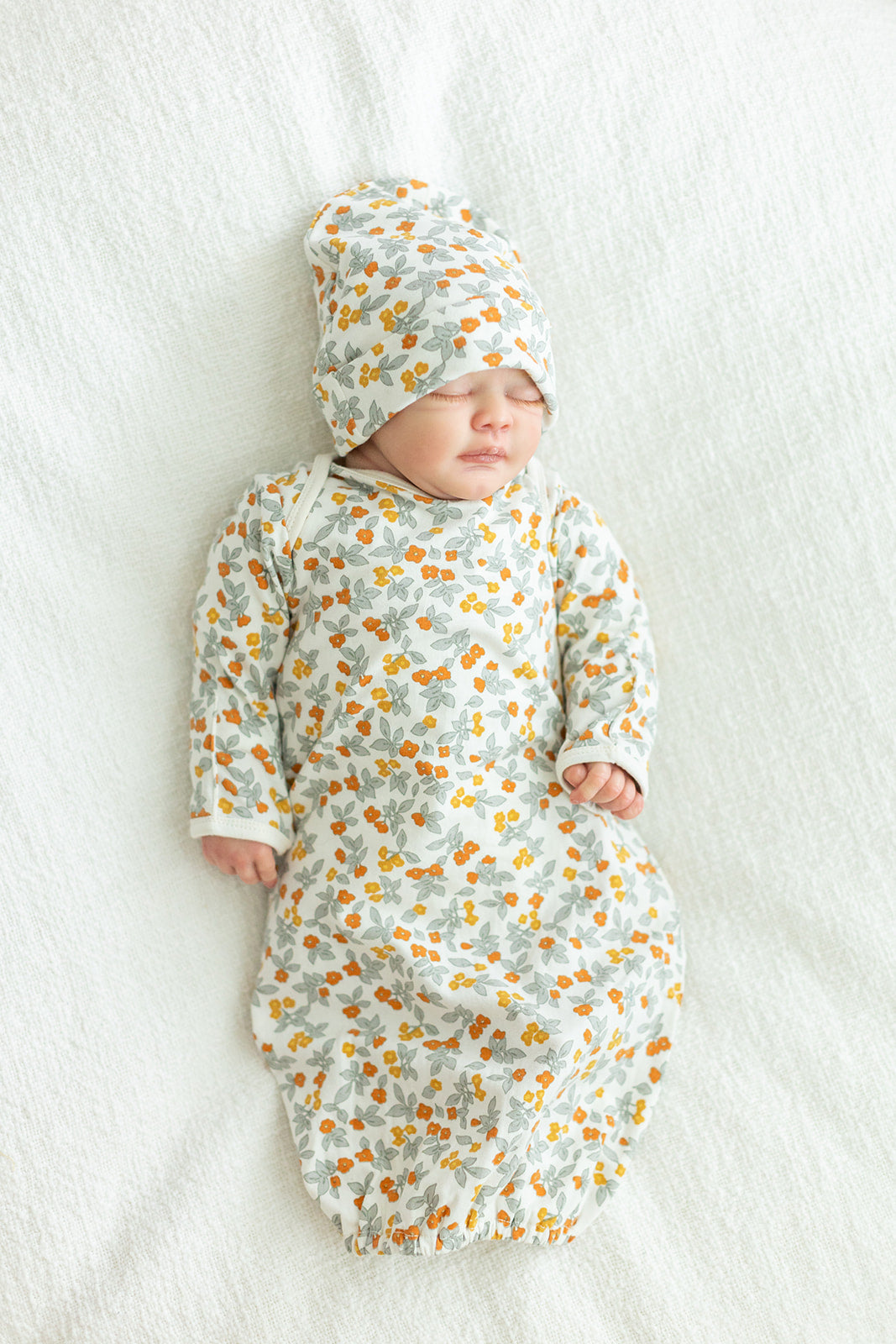 Aspen Pregnancy Robe & Baby Gown & Hat Set