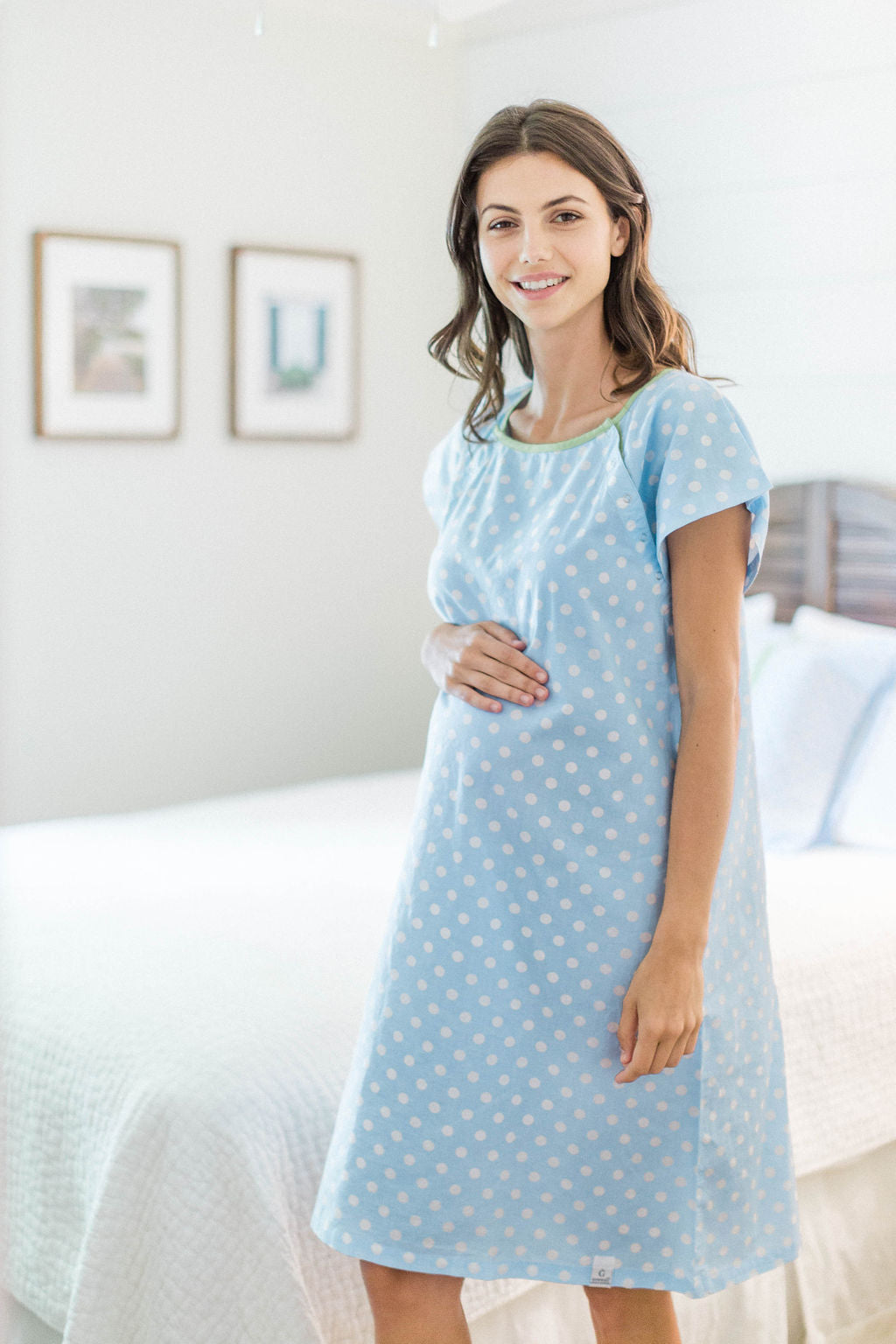 Molly Gownie Maternity Delivery Labor Hospital Birthing Gown