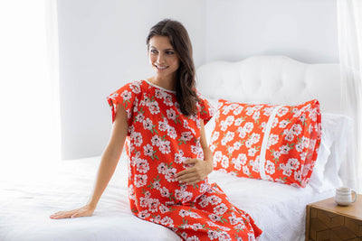 Lilly Gownies Labor & Delivery Gown  Hospital gowns maternity, Delivery  gown, Designer hospital gown