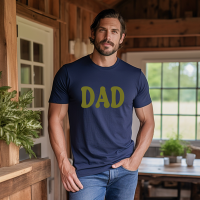 Olive Green Dad T-shirt