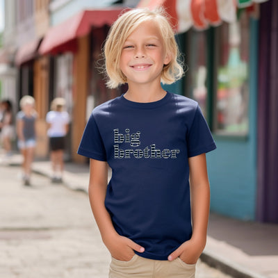 Big Brother T-Shirt Navy Stripe