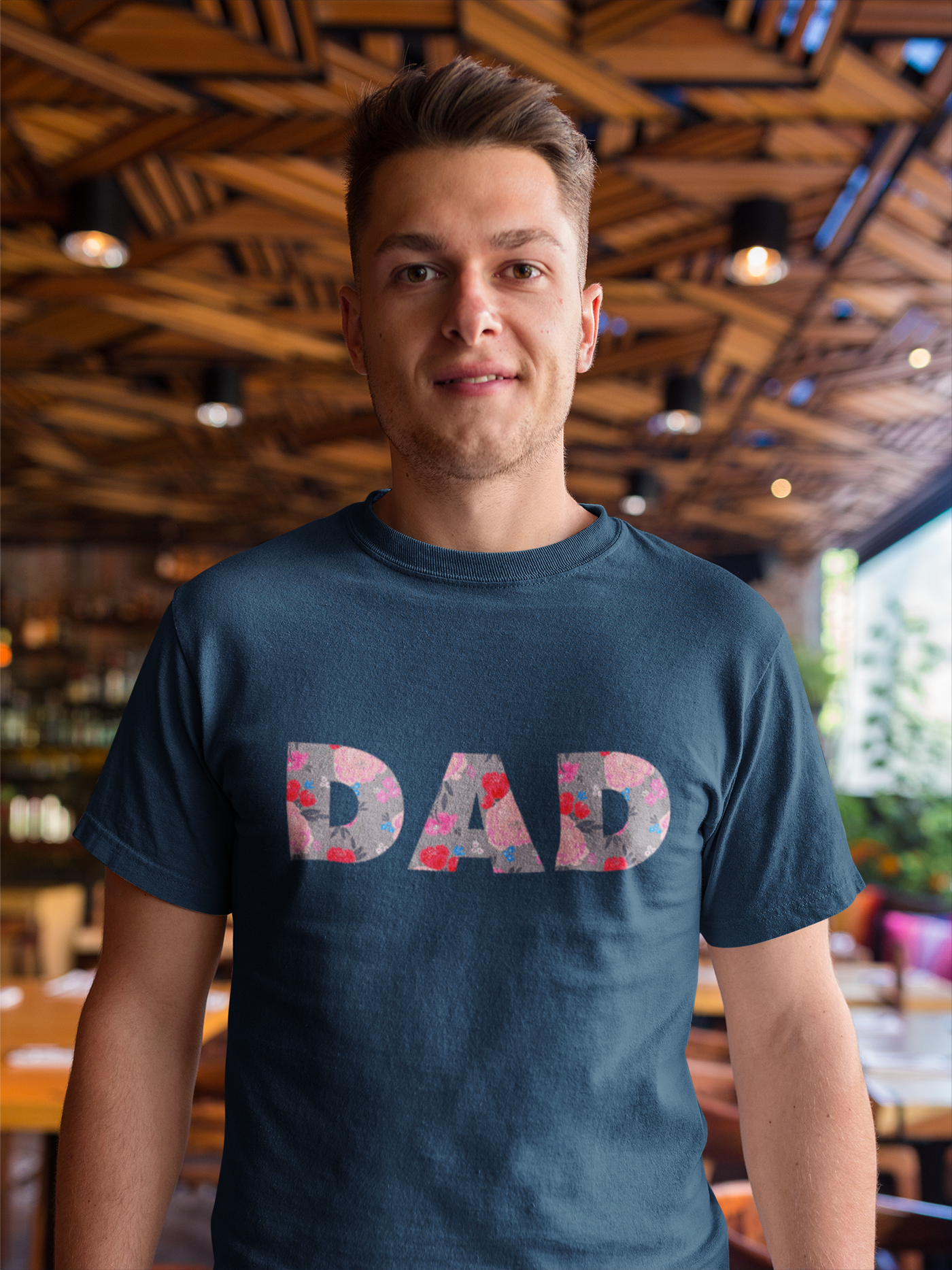 Sophie Navy Dad T-shirt