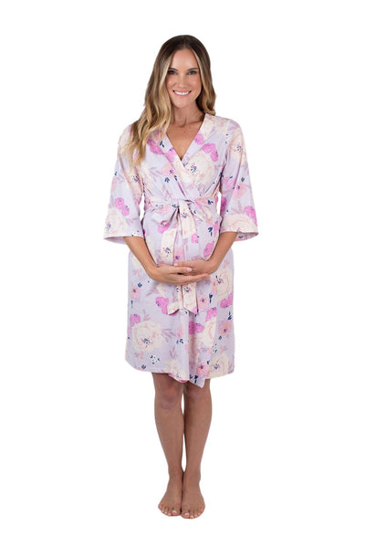 Anais Pregnancy/Postpartum Floral Robe