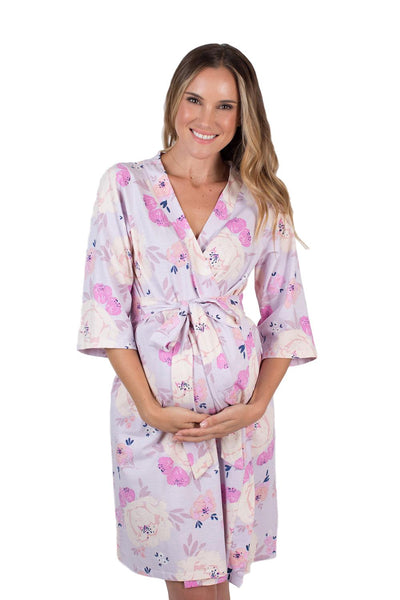 Anais Pregnancy/Postpartum Floral Robe