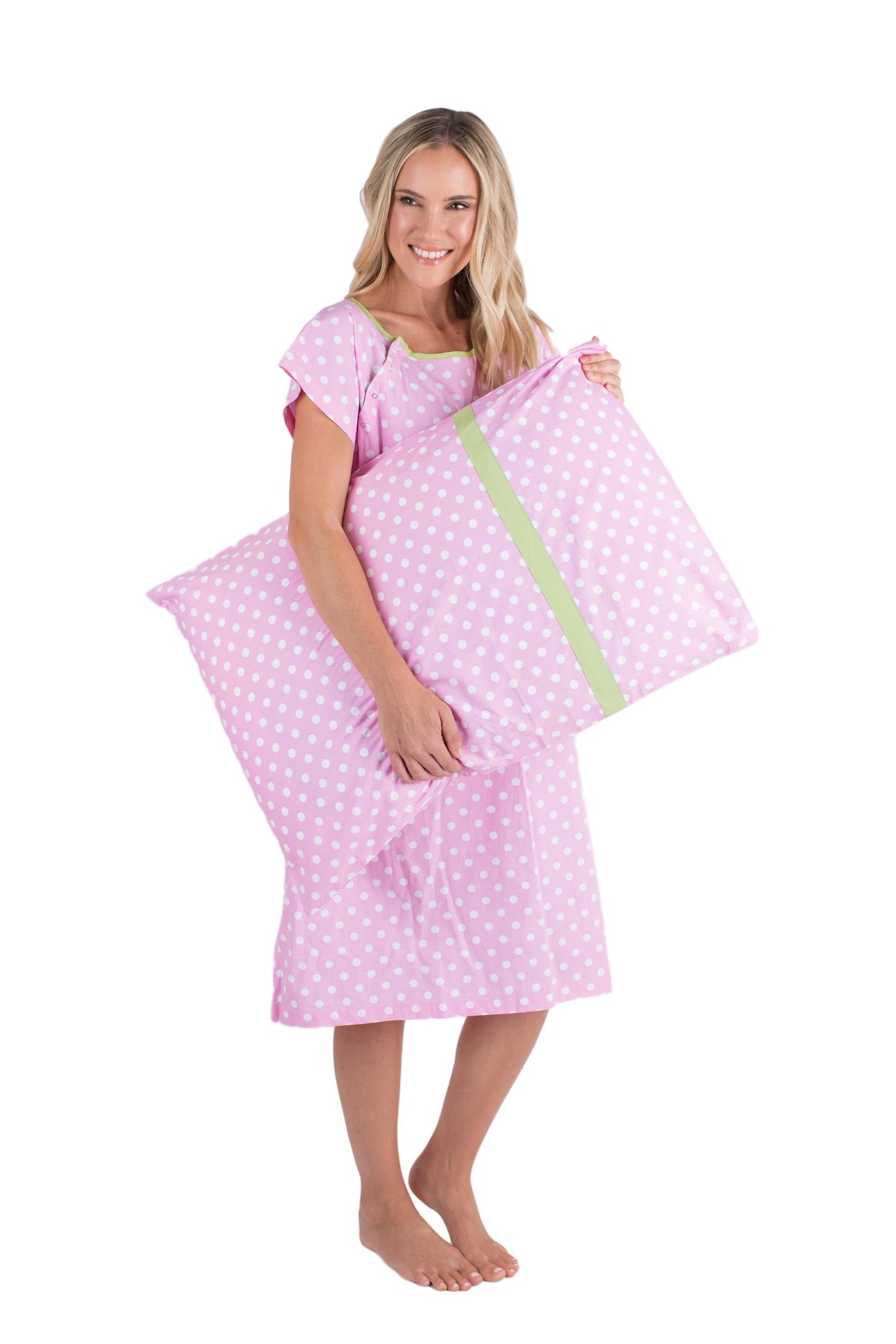 Molly Hospital Patient Gownie & Pillowcase Set
