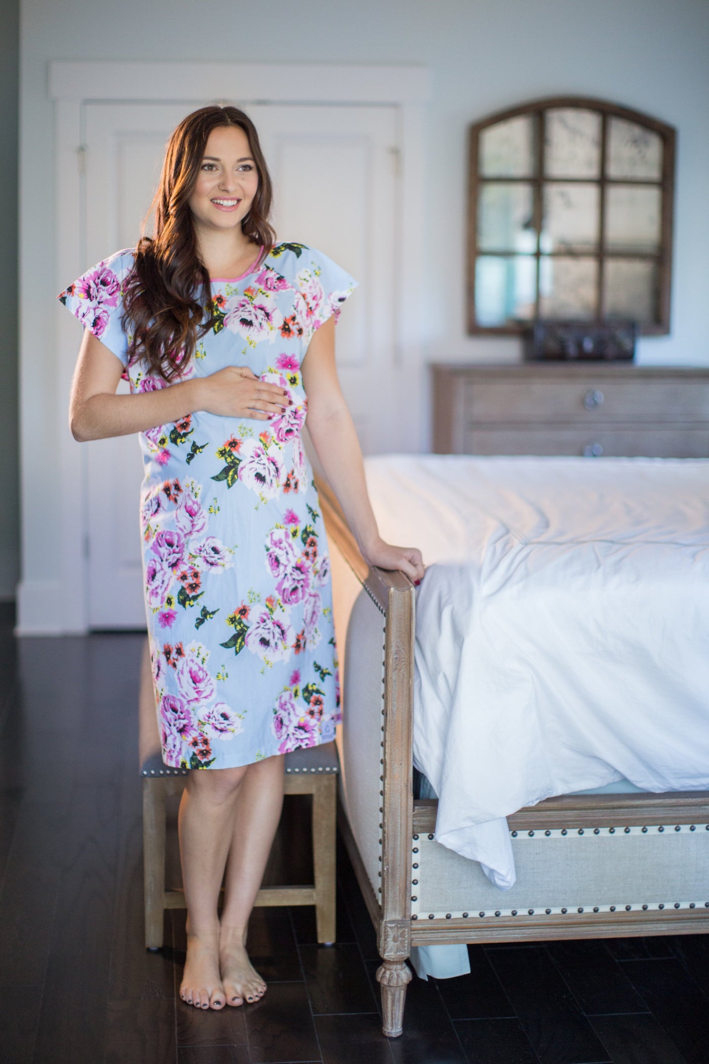 Isla Gownie Maternity Delivery Labor Hospital Birthing Gown