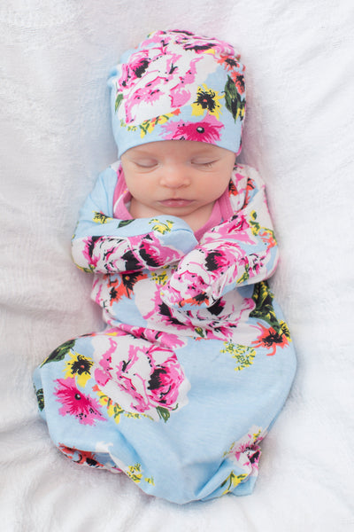 Isla baby gown, newborn gift, receiving gown