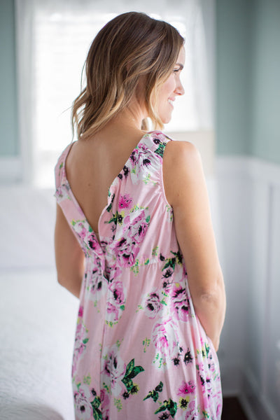Amelia Labor Gown & Matching Pregnancy/Postpartum Robe