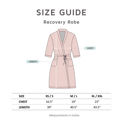 Rose Post Surgery Recovery Robe