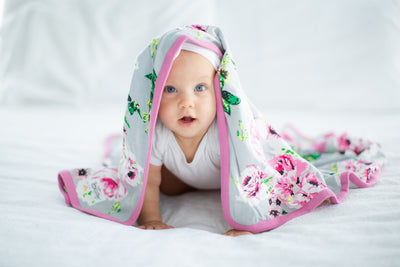 Olivia Pregnancy/Postpartum Robe & Swaddle Blanket Set