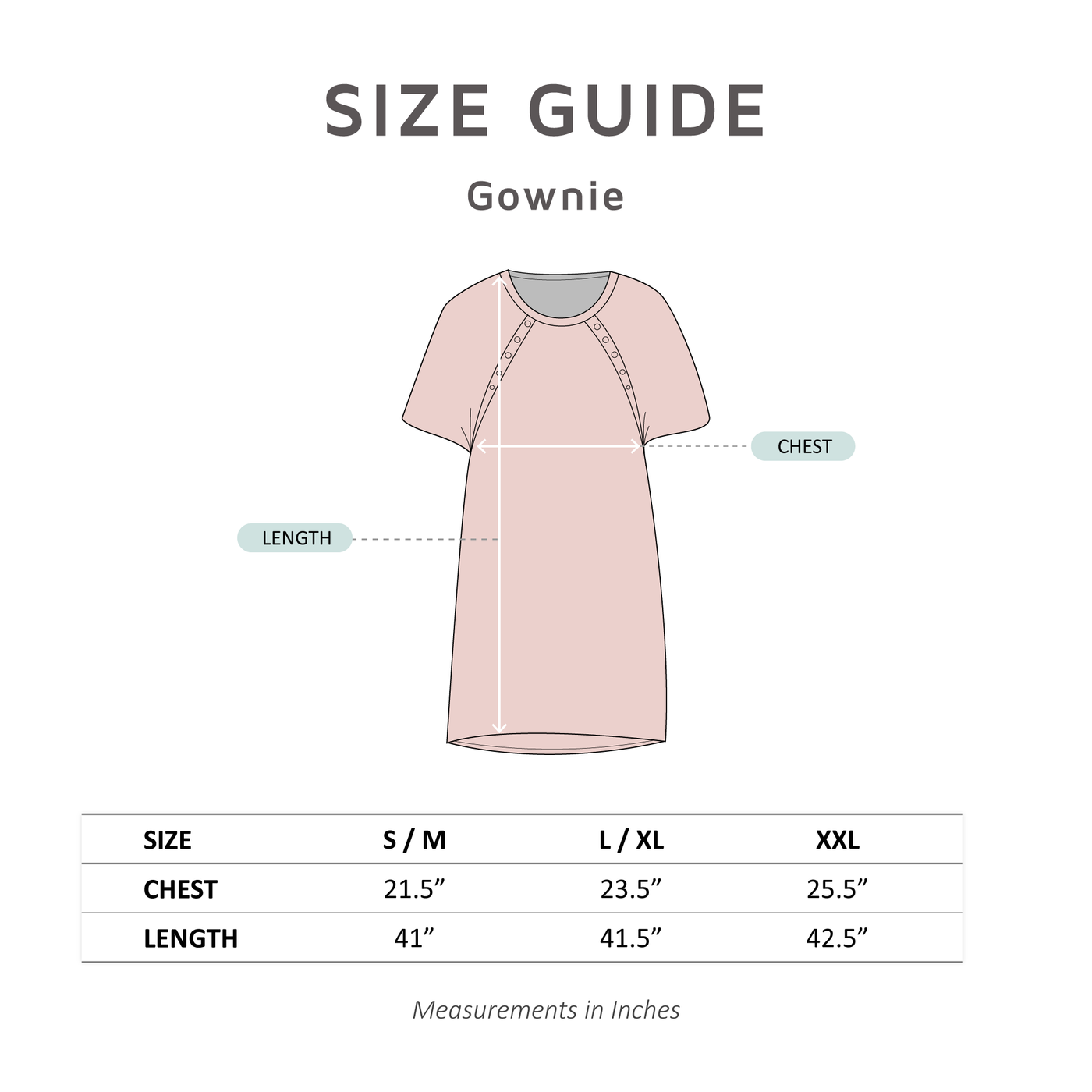 Mae Patient Hospital Gown Gownies