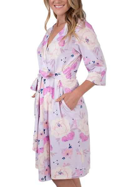 Anais Pregnancy/Postpartum Floral Robe