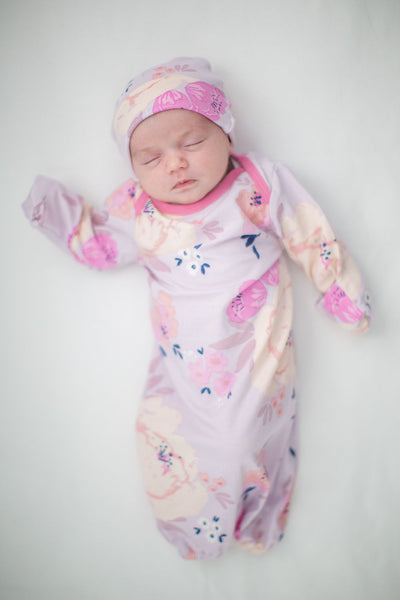Anais Pregnancy/Postpartum Robe & Matching Baby Gown Set