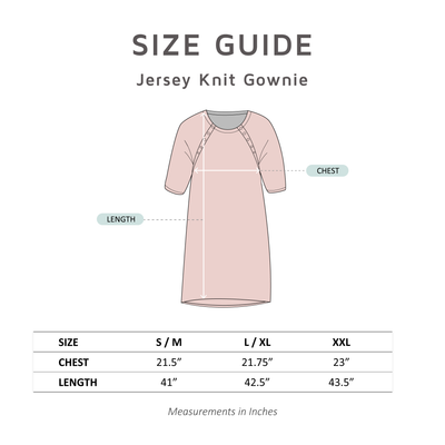 Willow Jersey Knit Maternity Gownie