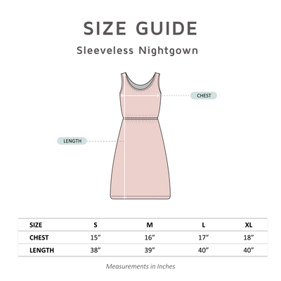 Camo 2 in 1 Maternity Nursing Sleeveless Nightgown