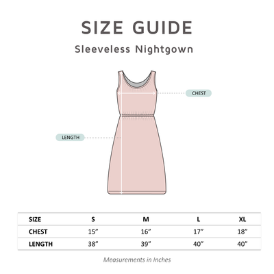 Serra 2 in 1 Maternity Nursing Sleeveless Nightgown