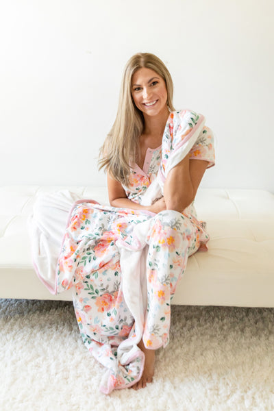 Mila Adult Size Minky Blanket