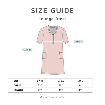 Willow Endless Mama Every Day Maternity/Nursing Lounge Dress