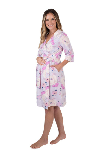 Anais Pregnancy/Postpartum Floral Robe