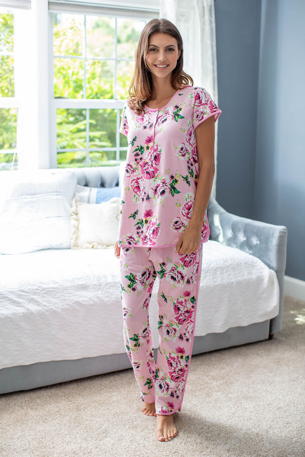 Amelia Maternity Nursing Pajamas