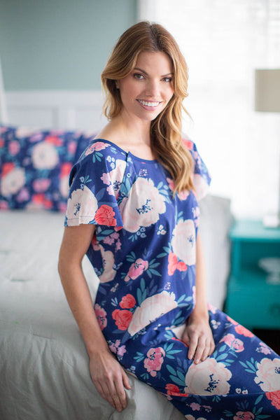 Annabelle Hospital Patient Gownie & Matching Pillowcase Set