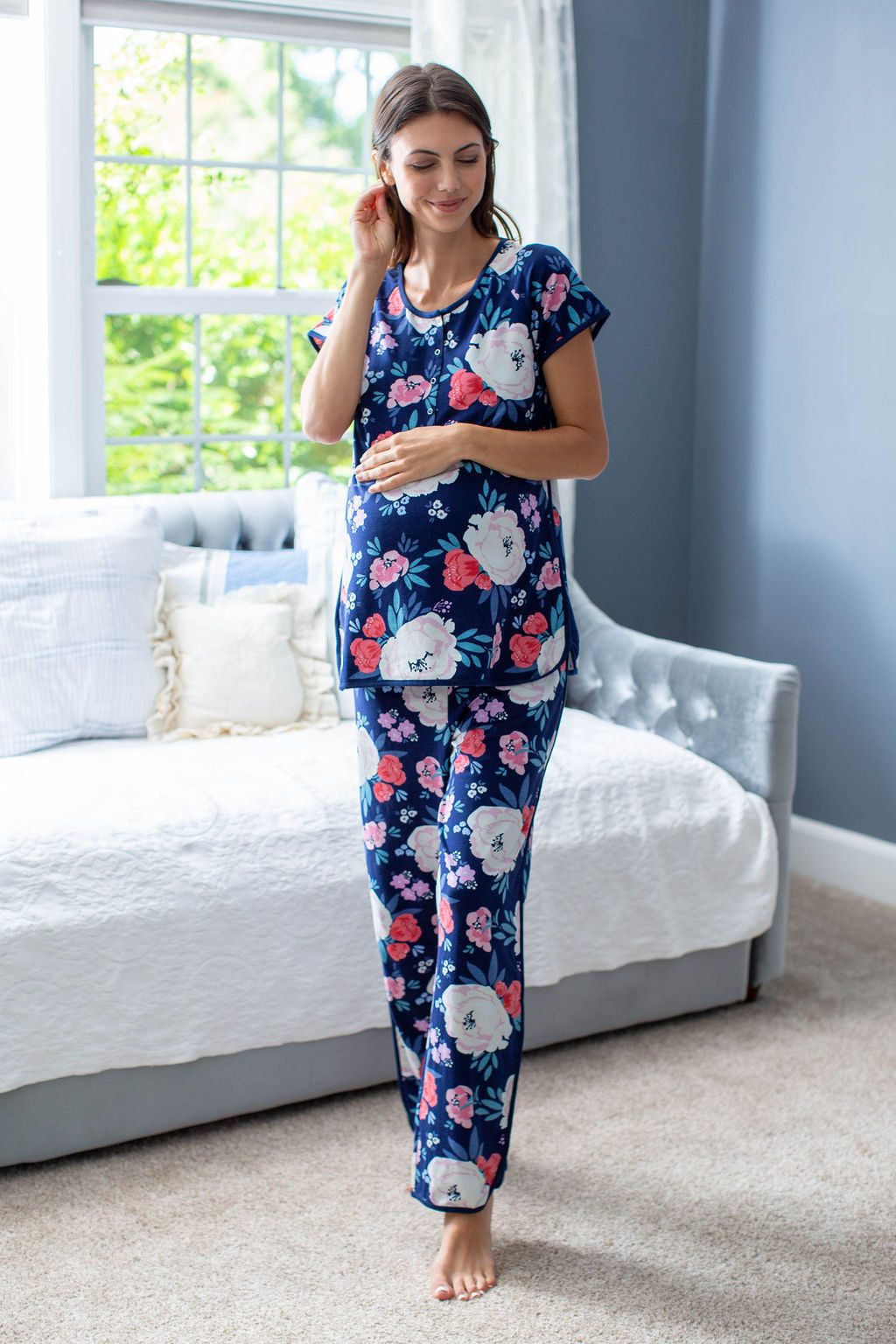 Annabelle Maternity Nursing Pajamas Hospital Stay New Mom