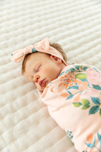 Nina Pregnancy/Postpartum Robe & Swaddle Blanket Set