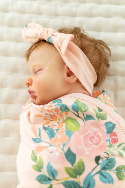 Nina Pregnancy/Postpartum Robe & Swaddle Blanket Set