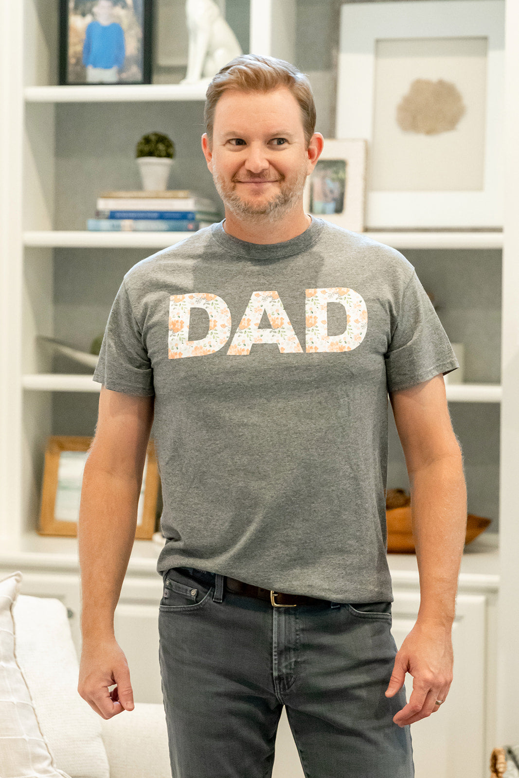 Mila Pregnancy/Postpartum Robe & Matching Swaddle & Dad T Shirt