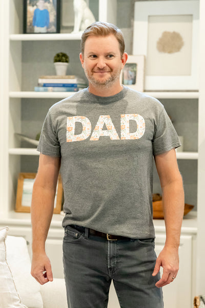 Mila Pregnancy/Postpartum Robe & Matching Swaddle & Dad T Shirt