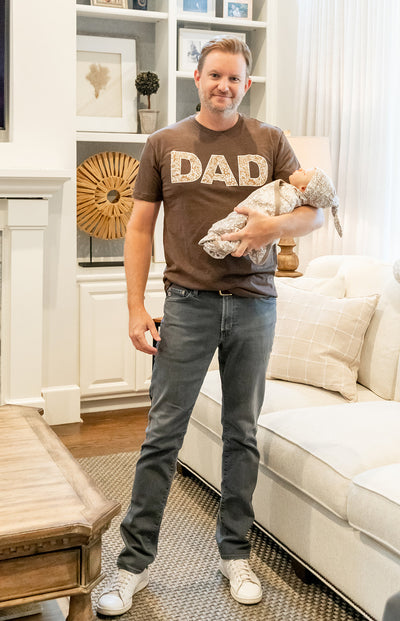 Brooklyn Pregnancy/Postpartum Robe & Matching Swaddle & Dad T Shirt