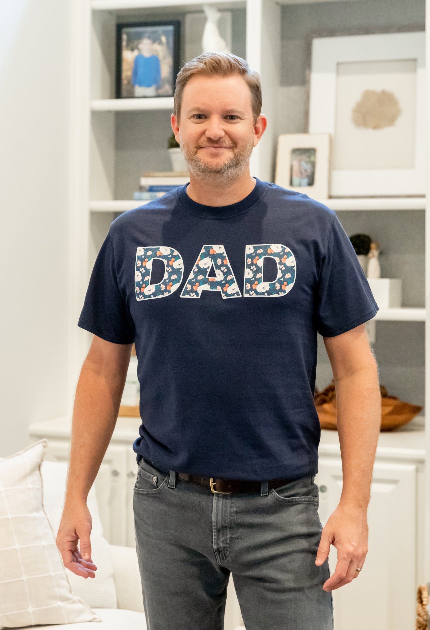 Annabelle Navy Dad T-shirt