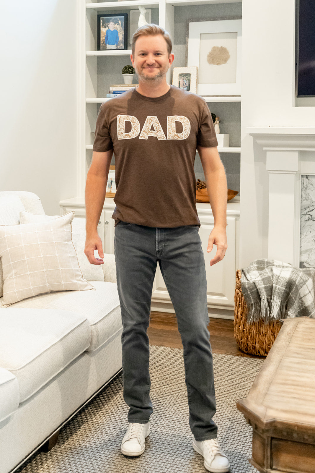 Brooklyn Pregnancy/Postpartum Robe & Matching Swaddle & Dad T Shirt