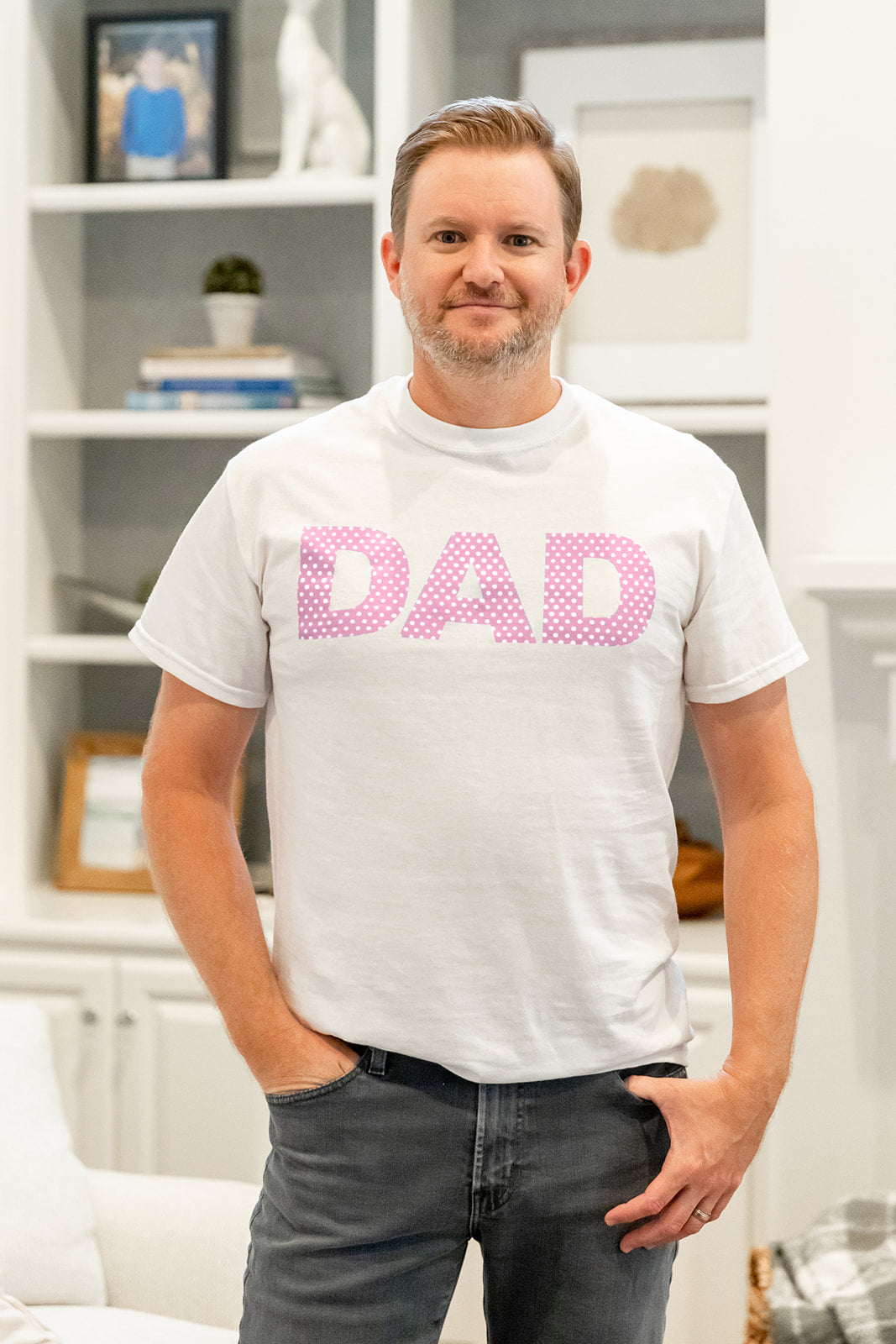 Molly Robe & Swaddle & Dad T Shirt