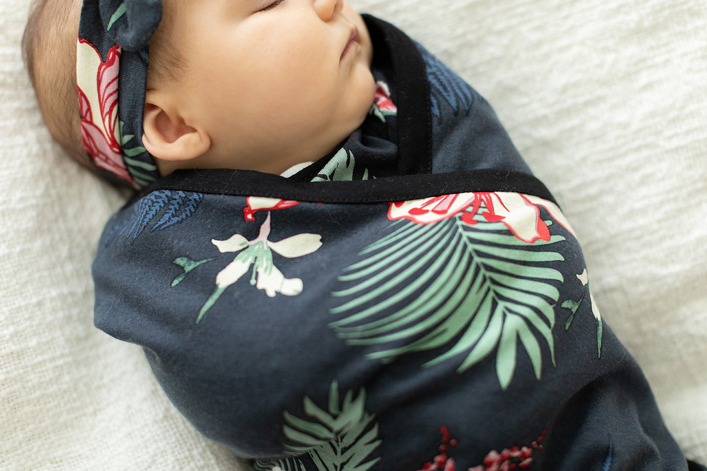 Elise Pregnancy/Postpartum Robe & Swaddle Blanket & Headband Set