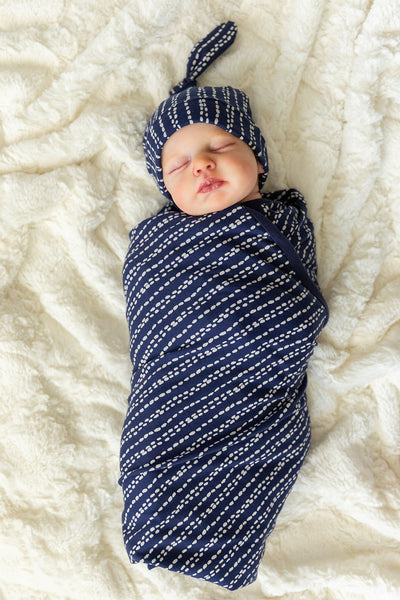 Luna Pregnancy/Postpartum Robe & Swaddle Blanket Set