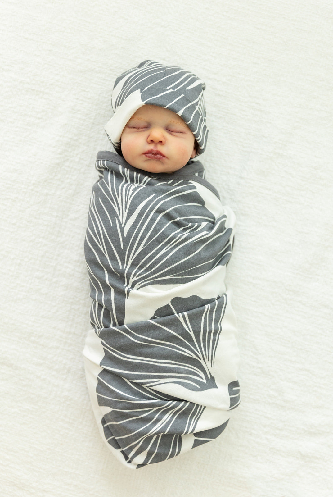Audrey Swaddle Blanket And Newborn Hat Set