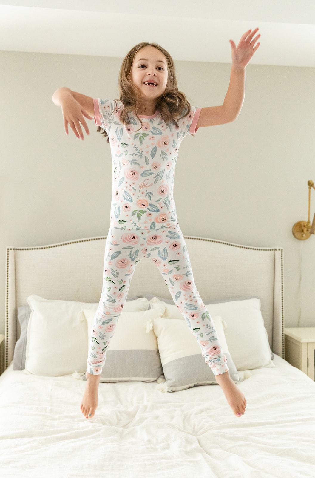 girls pajamas, lounge wear, play clothing 