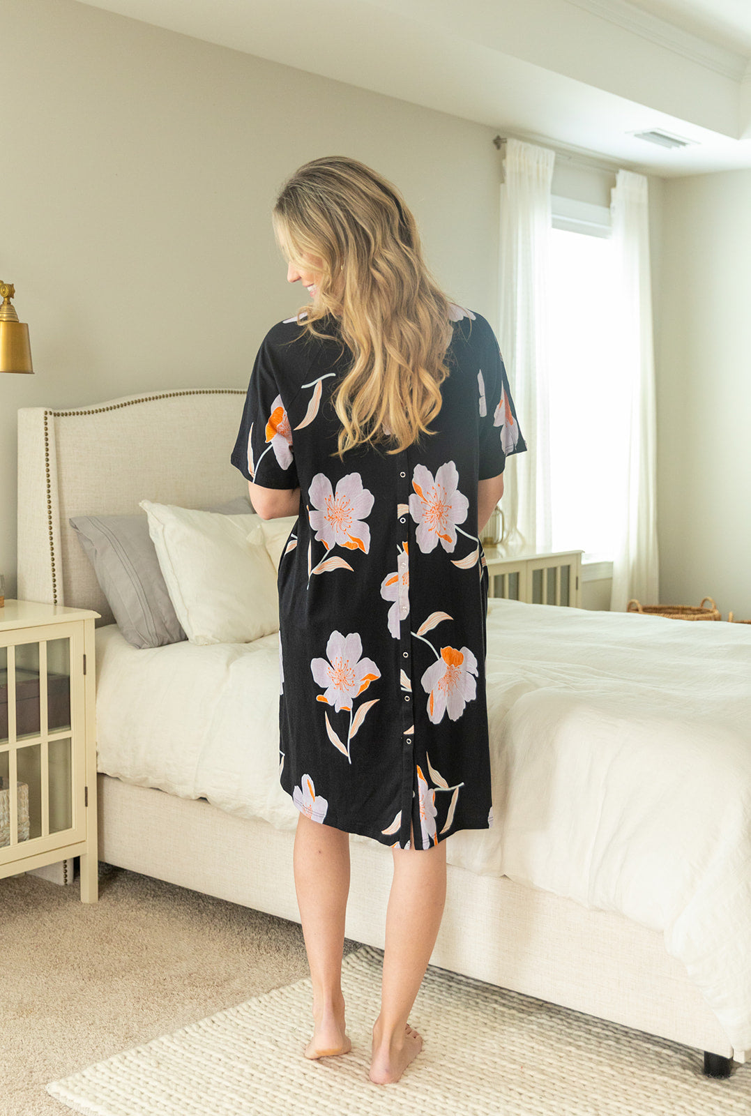 Willow Jersey Knit Maternity Gownie