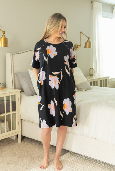 Willow Jersey Knit Maternity Gownie