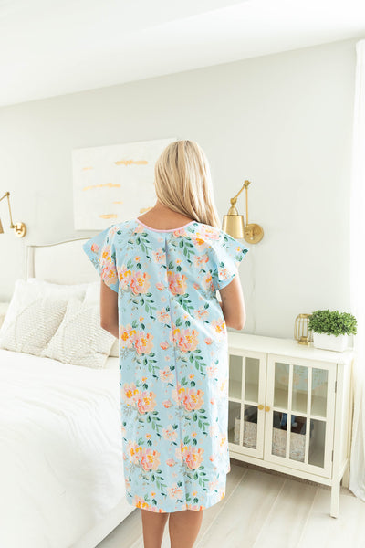 Jade Hospital Patient Gownie & Pillowcase Set