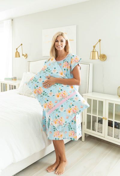 Jade Hospital Patient Gownie & Pillowcase Set