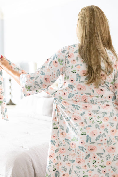 Ivy Pregnancy/Postpartum Robe & Labor Gown Set