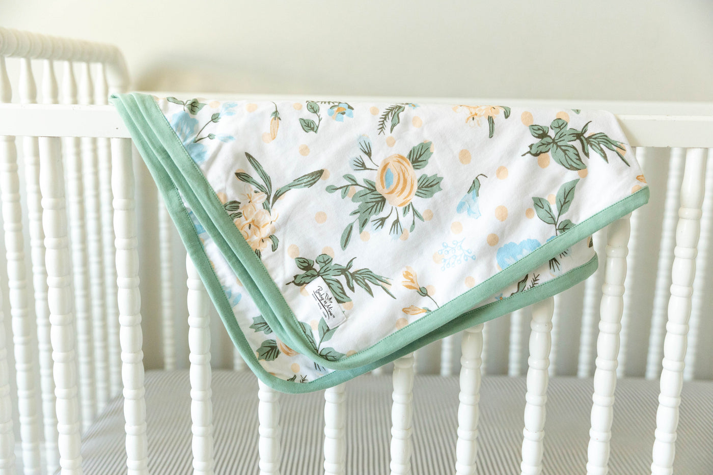 Hadley Pregnancy/Postpartum Robe & Baby Swaddle Blanket & Headband Set