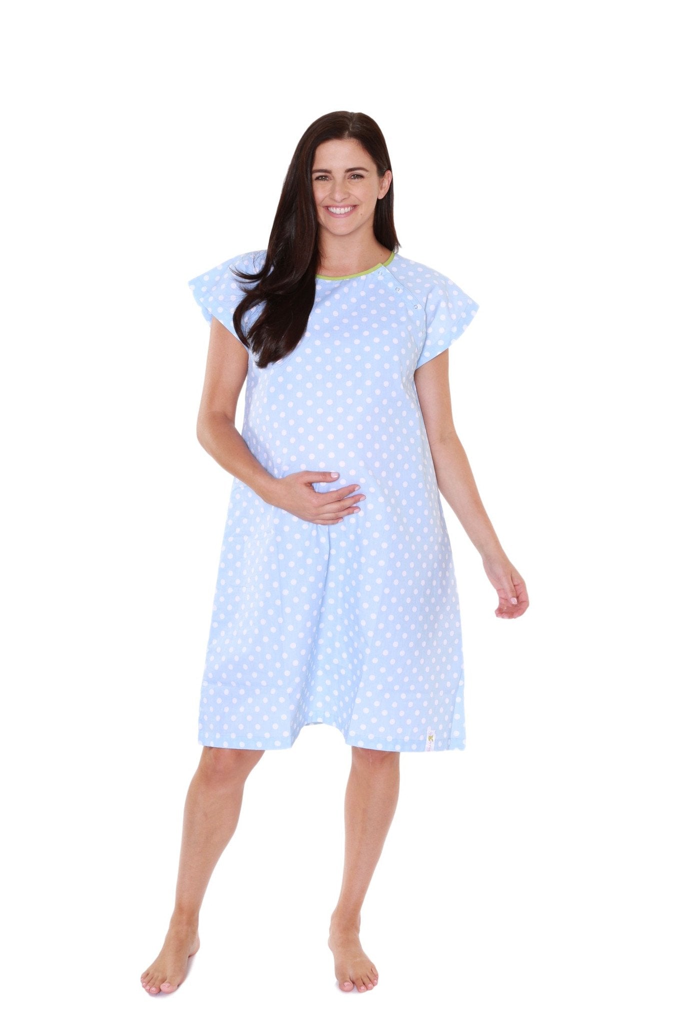 Nicole Gownie Maternity Delivery Labor Hospital Birthing Gown