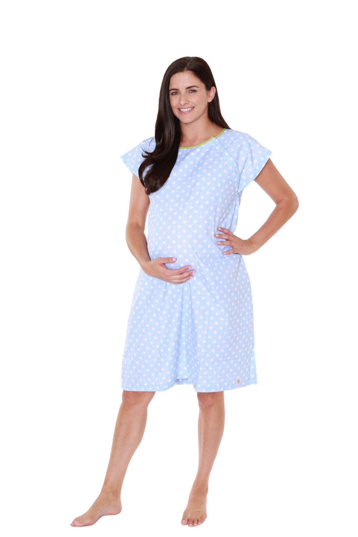 Nicole Gownie Baby Be Mine Maternity Delivery Labor Hospital Gown