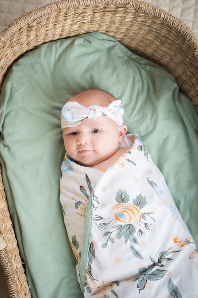 Hadley Newborn Swaddle Blanket Set