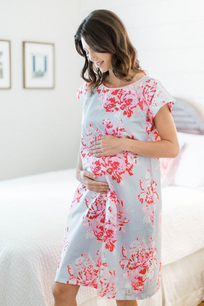 Mae Gownie Maternity Delivery Labor Hospital Birthing Gown