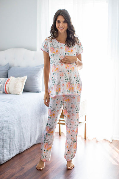 Mila Maternity Nursing Pajamas